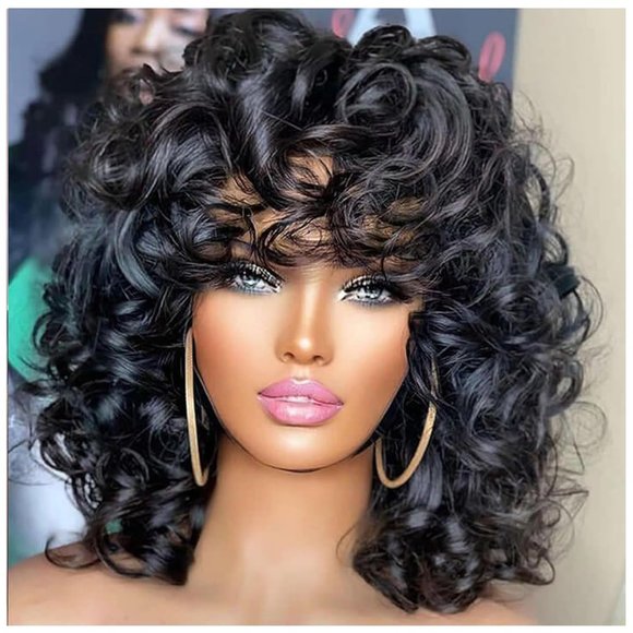 Short Curly Wigs - Picture 6 of 10